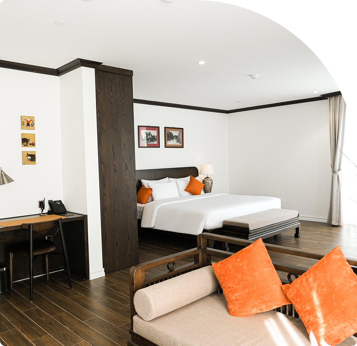 Tiện nghi hiện đại,<br>trải nghiệm thoải mái