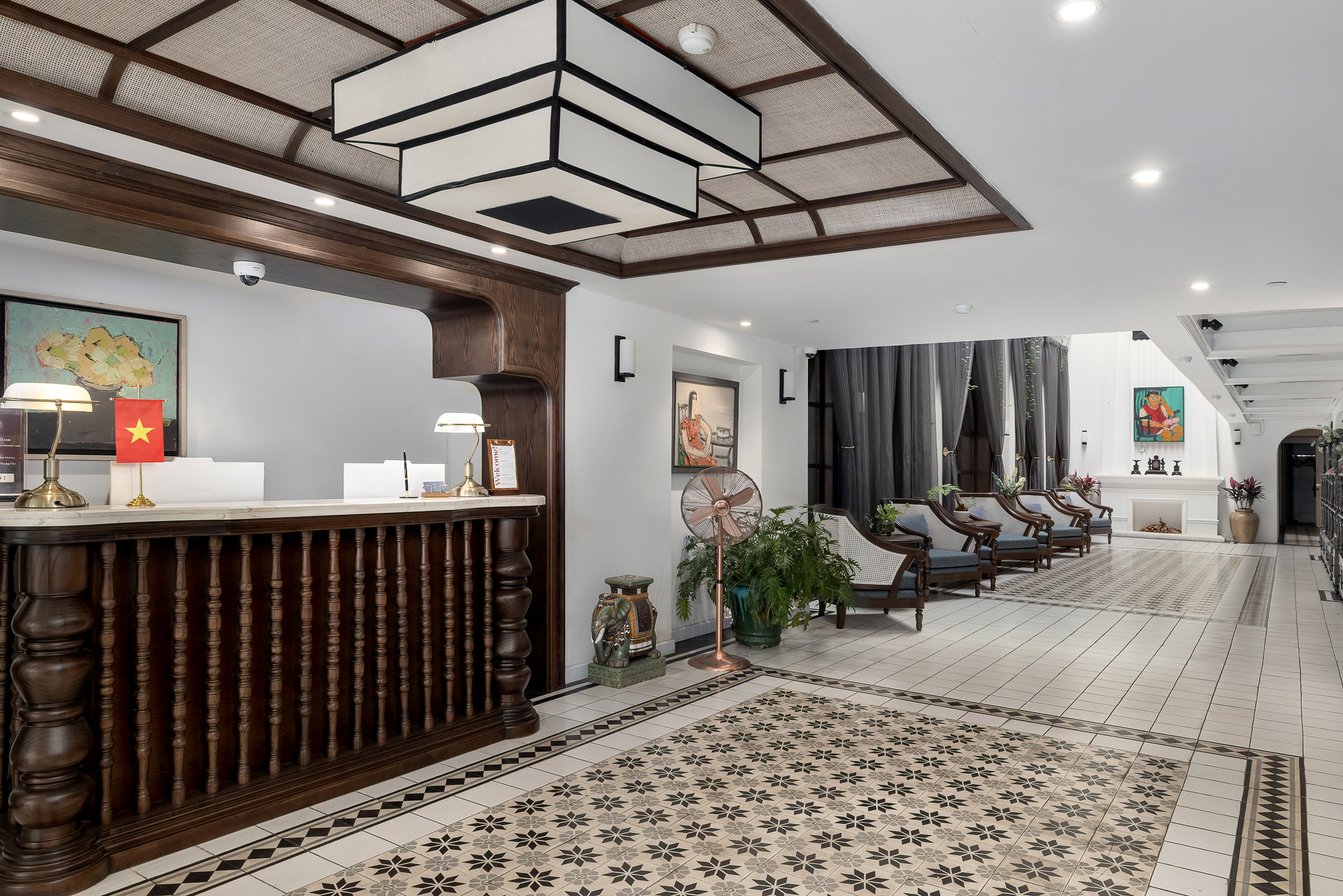 Sảnh đón tiếp<br>sang trọng